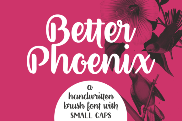 Better Phoenix: A Polished Brush Font for Modern Branding