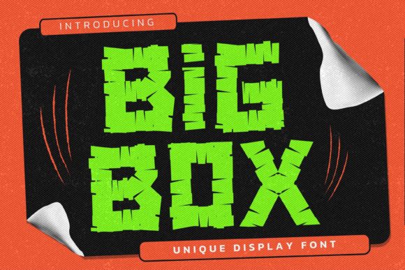 Big Box Font for Professional Branding