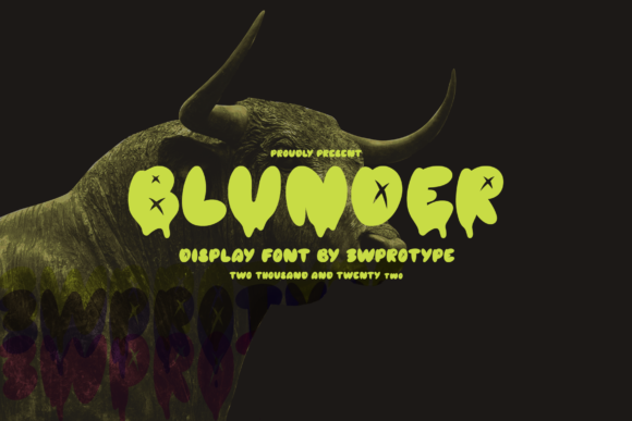 Blunder: A Display Font That Breathes Life Into Editorial Design