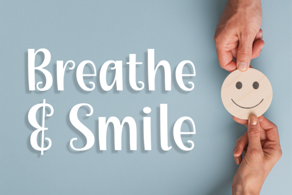 Breathe Smile Font for Modern Web Design