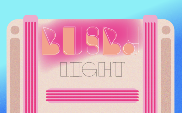 Busby Light: A Retro Display Font for Editorial Design