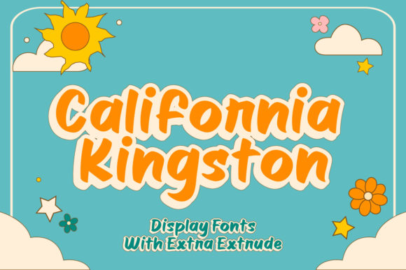 California Kingston: A Charming Display Font for Handmade Creations