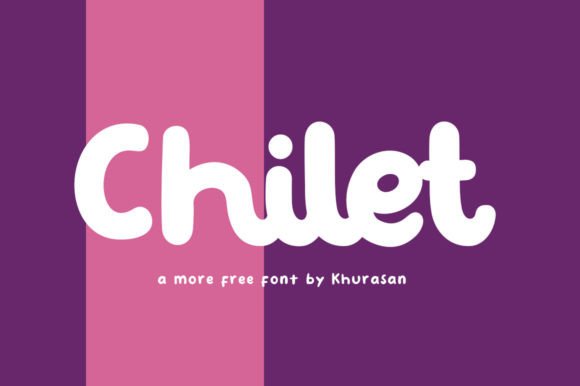 Chilet: A Modern Display Font for Editorial Design