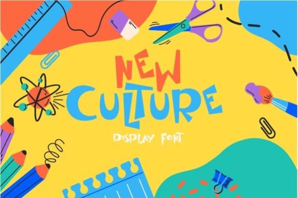 Designing with New Culture: A Bold Display Font for Editorial Projects