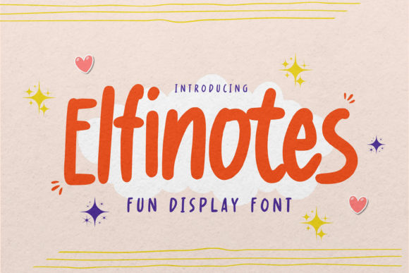 Elfinotes: A Charming Display Font for Web Design