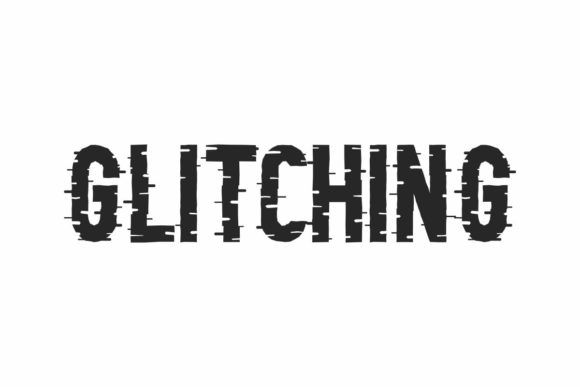 Glitching: A Bold Font That Boosts Brand Identity
