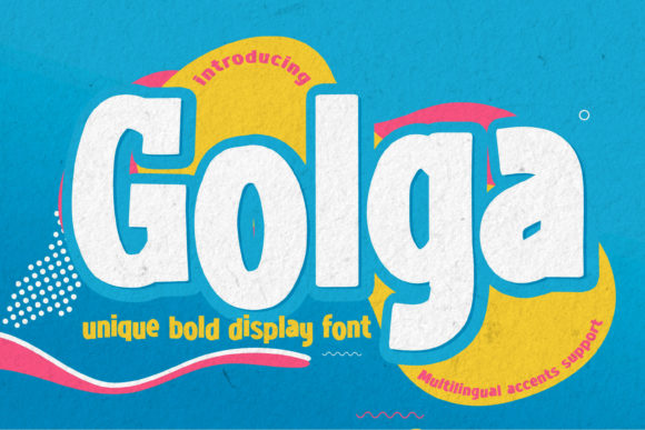 Golga: A Display Font That Elevates Digital Branding