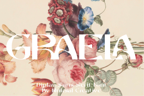 Graela: A Stylish Display Font for Bold Branding