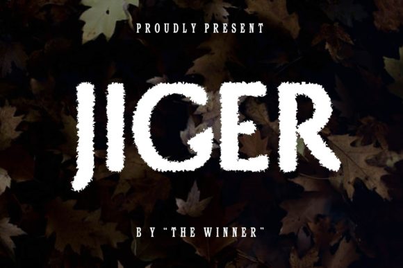 Jiger Display Font for Bold Branding and Visual Impact