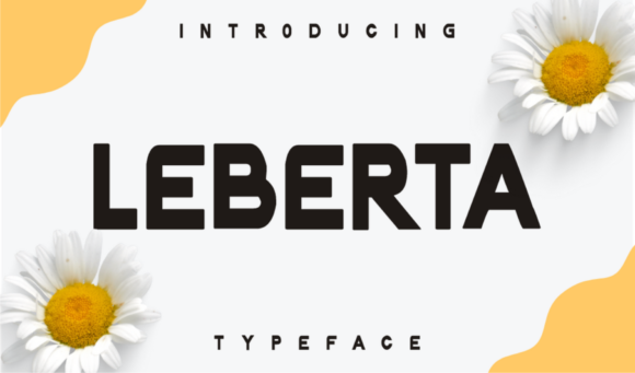 Leberta: A Trendy Display Font for Bold Branding