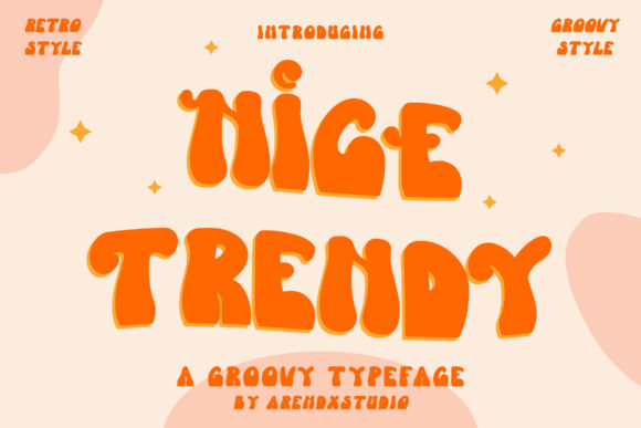 Nice Trendy: A Groovy Typeface for Modern Branding