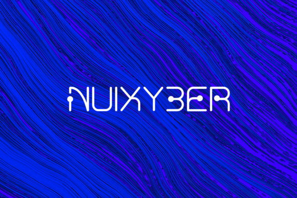 Nuixyber: A Modern Display Font for Bold Campaigns