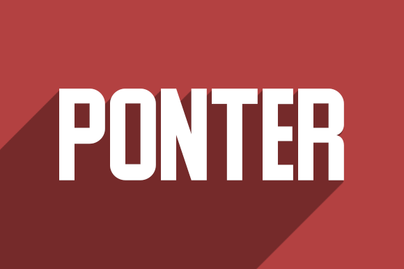Ponter: A Neutral Display Font for Modern Web Design