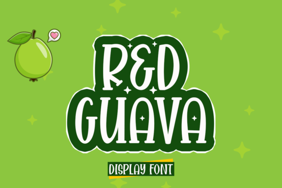 Red Guava Font for Eye-Catching Campaigns