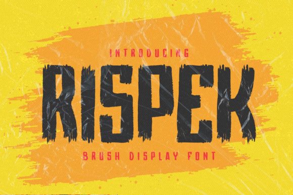 Rispek: A Display Font That Elevates Digital Branding