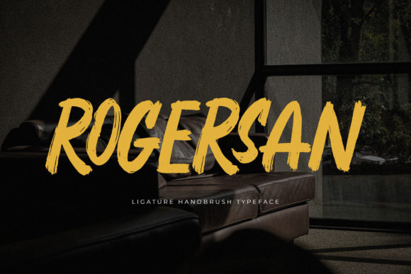 Rogersan – A Stylish Font for Small Business Branding