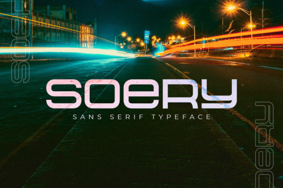 Soery: A Modern Typeface for Digital Marketing
