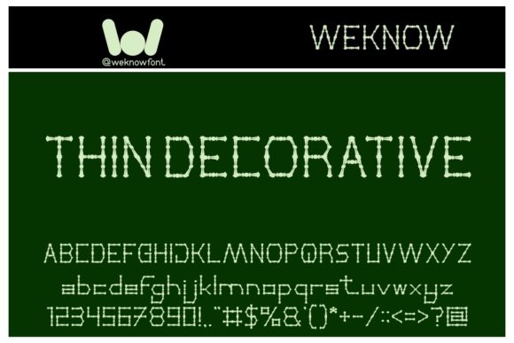 Thin Decorative: A Font That Transformed My Brand’s Look