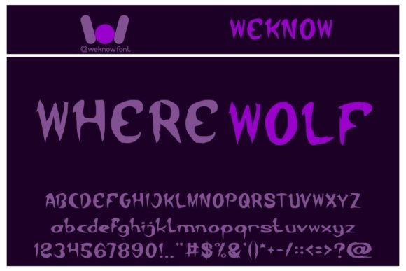 Where Wolf Font for Bold Branding and Visual Impact