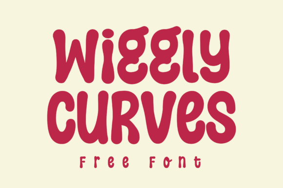Wiggly Curves: A Groovy Display Font for Web Design